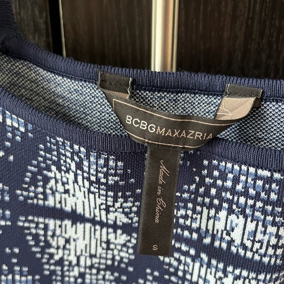 BCBG blue bandage dress - Picture 5 of 7